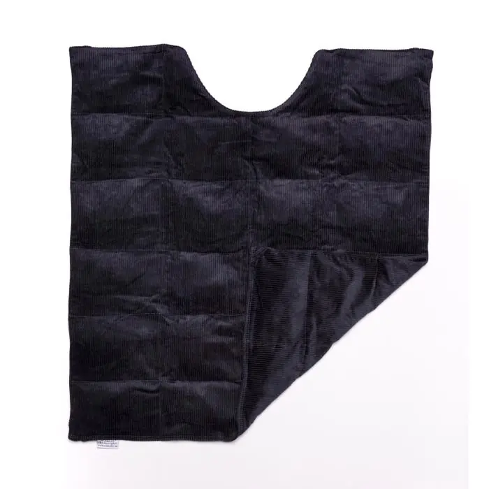 Latest Sommerfly Sleep TightWeighted Blanket with Scoop Neck, X-Large, 25 Pounds, Navy